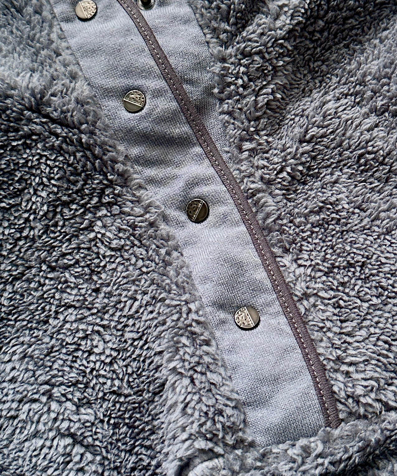 Snap Sherpa Pullover