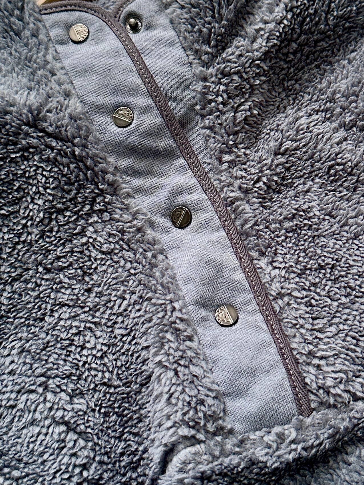 Snap Sherpa Pullover