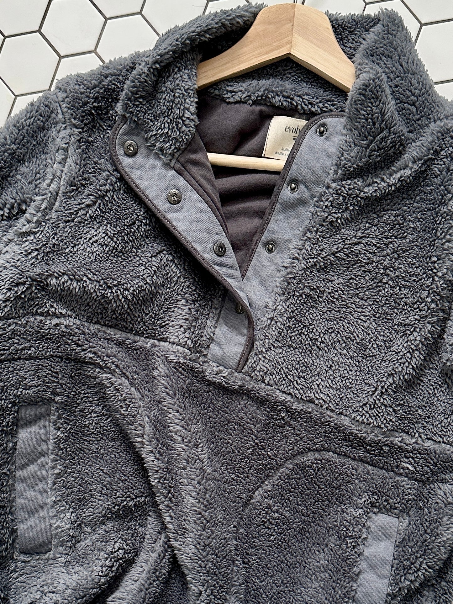 Snap Sherpa Pullover