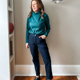 Mock Neck Relaxed Body Suit