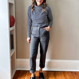 Mock Neck Relaxed Body Suit