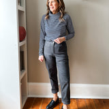 Mock Neck Relaxed Body Suit