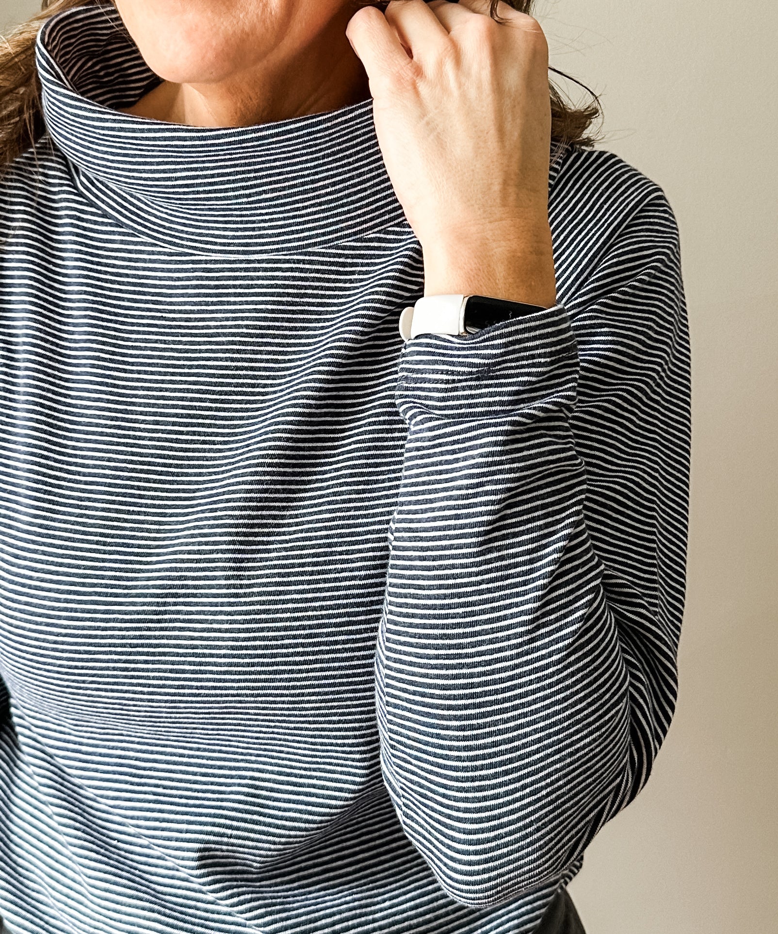 Mock Neck Relaxed Body Suit