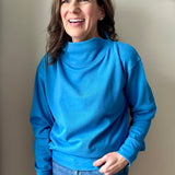 Notched Mock Pull Over