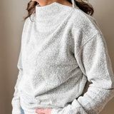 Notched Mock Pull Over