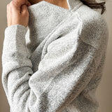 Notched Mock Pull Over