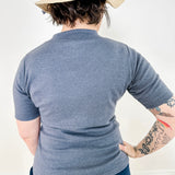 Elbow Sleeve Mock Neck