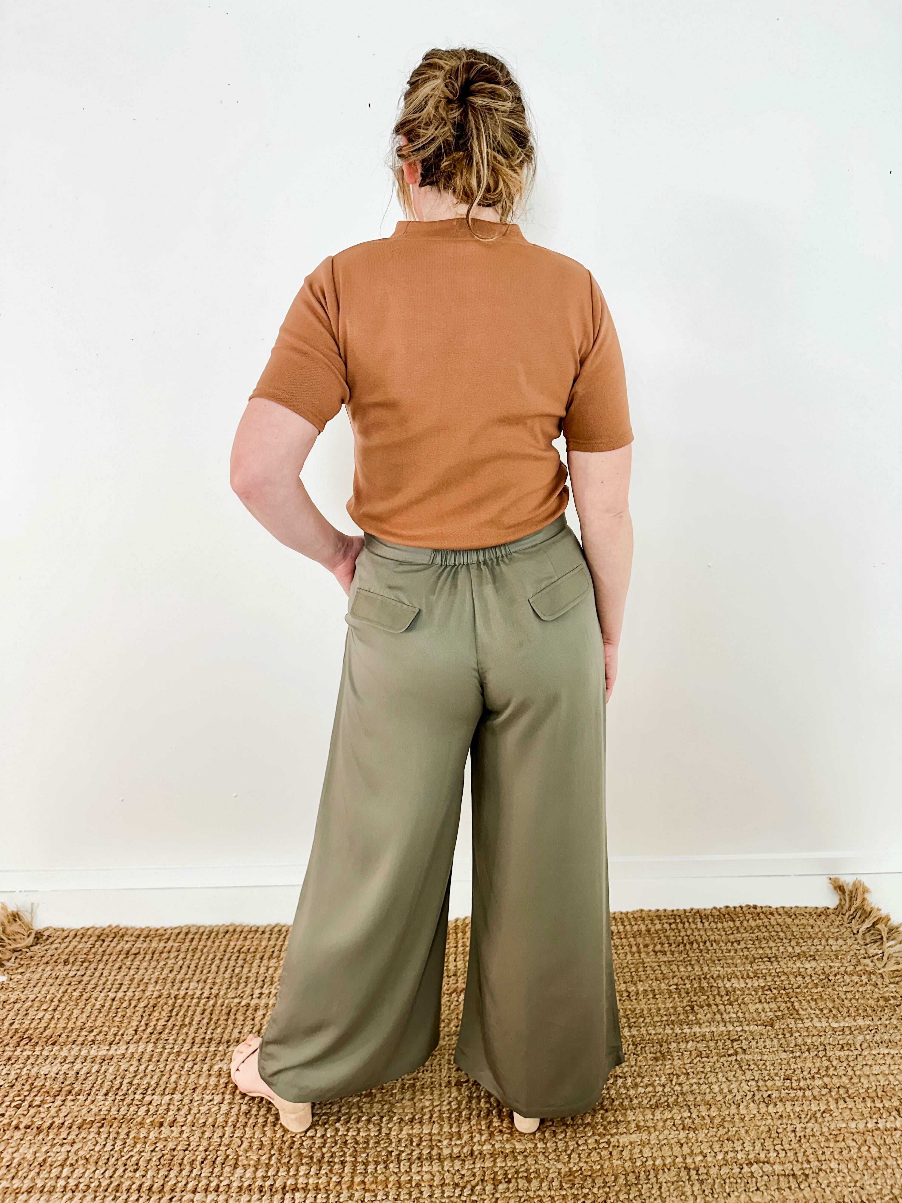 Box Pleat Dress Pant – Evolverie Clothing