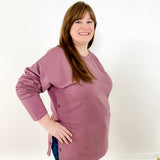 Side Button Terry Tunic