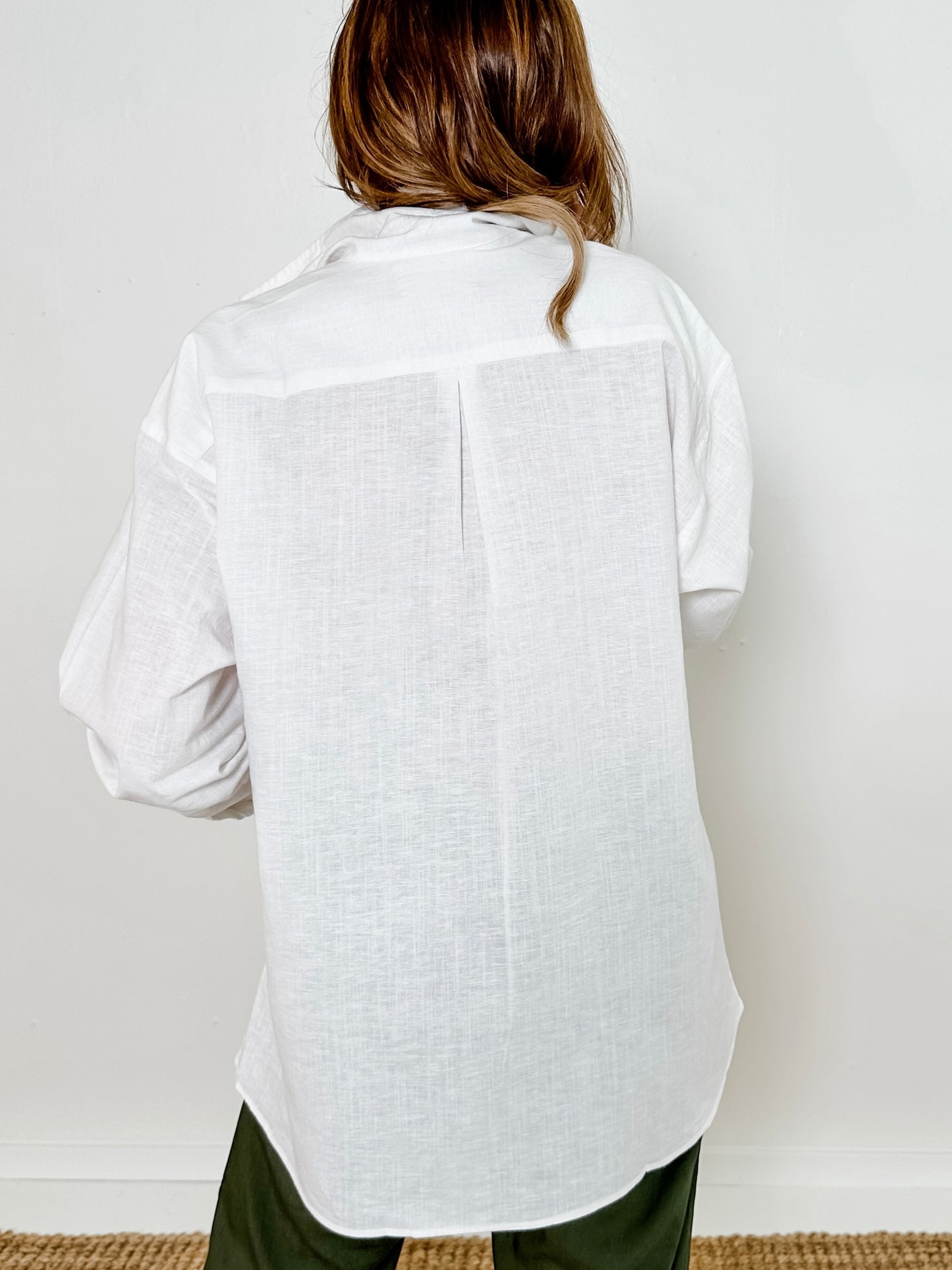 Linen Button-Up Shirt