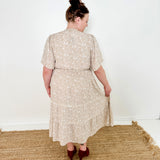 Portofino Midi Dress with Short Sleeves