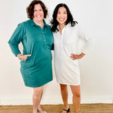 Knit Classic Polo Dress