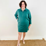 Knit Classic Polo Dress