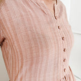 Front Button Maxi Dress