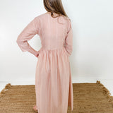 Front Button Maxi Dress