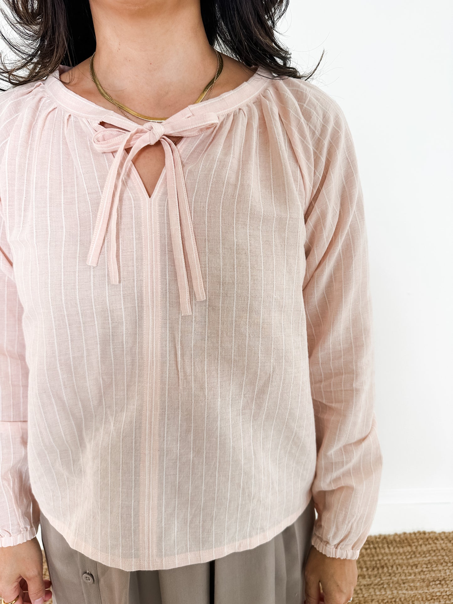 Willow Blouse with Neck Ties