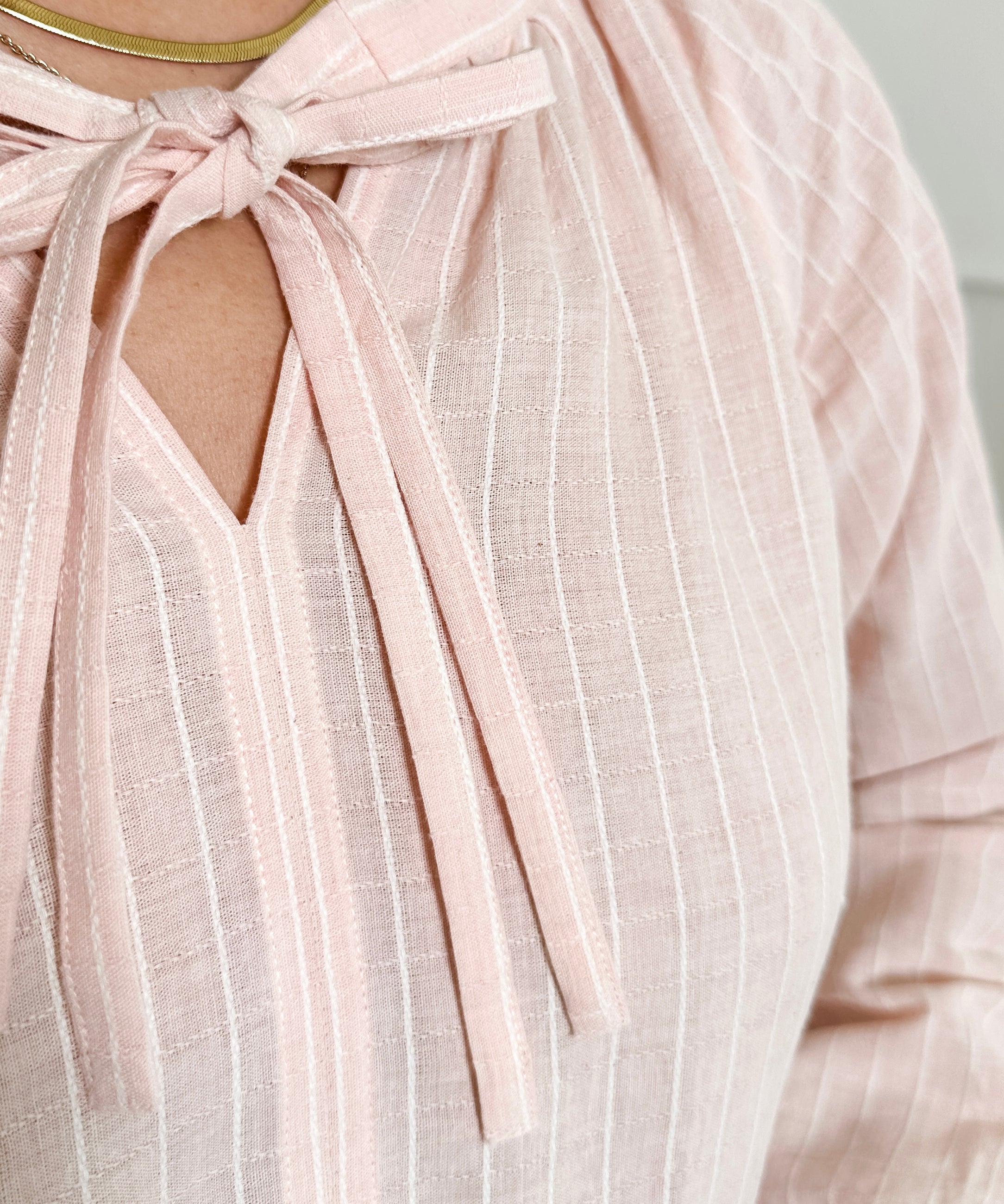 Willow Blouse with Neck Ties