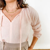 Willow Blouse with Neck Ties