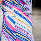 Knit Wrap Dress Midi