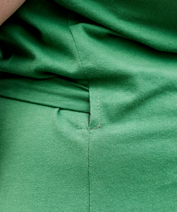 Knit Wrap Dress Mini