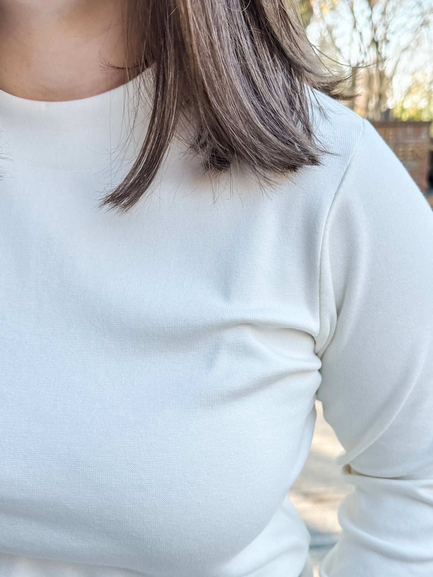 Long Sleeve Mock Neck