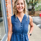 Piper Double V-Neck Dress