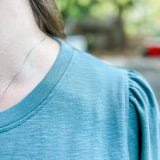 Puff Sleeve Pull Over Sweater