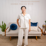 Knit Pajama 3-Piece Set