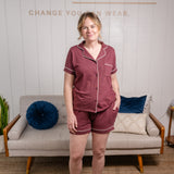 Knit Pajama 3-Piece Set