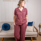Knit Pajama 3-Piece Set