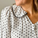Blouse with Peter Pan Collar