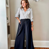 Blouse with Peter Pan Collar