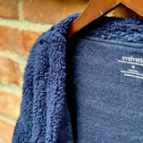 Sherpa Button-Front Cardigan