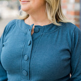 Big Button Pull-Over Top