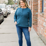 Big Button Pull-Over Top