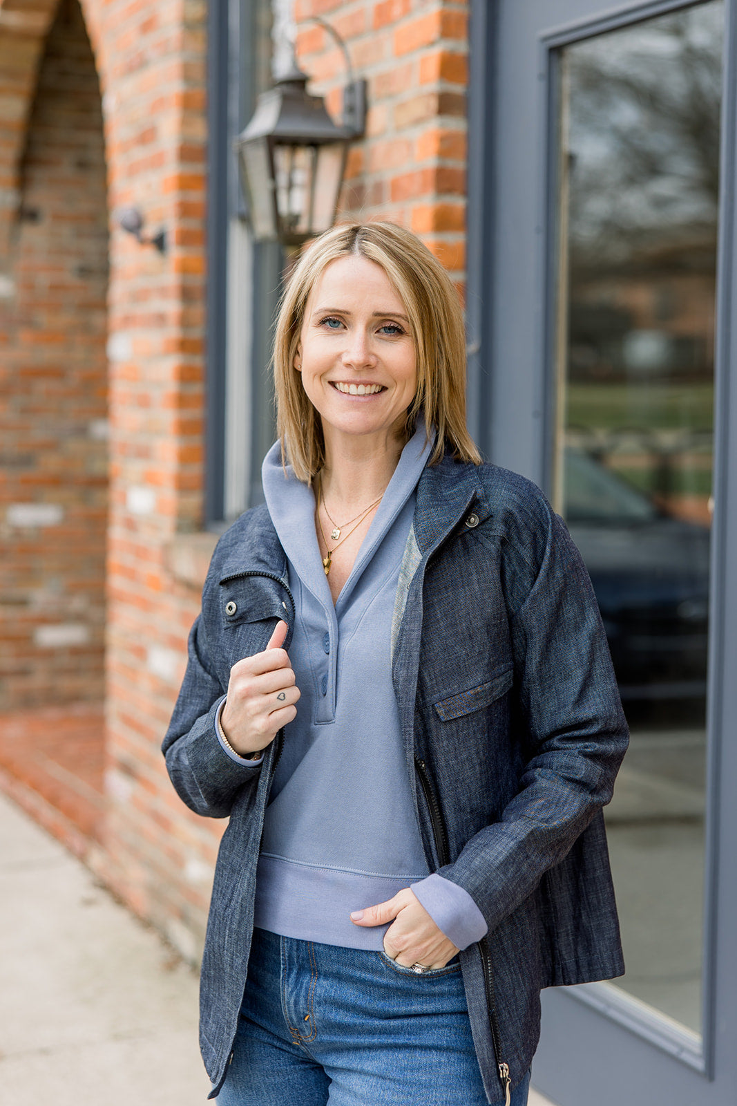 Shawl Collar Popover