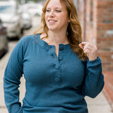 Big Button Pull-Over Top