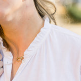 Ruffle Collar Knit Blouse