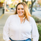 Ruffle Collar Knit Blouse