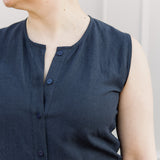 Sleeveless Woven Jumpsuit