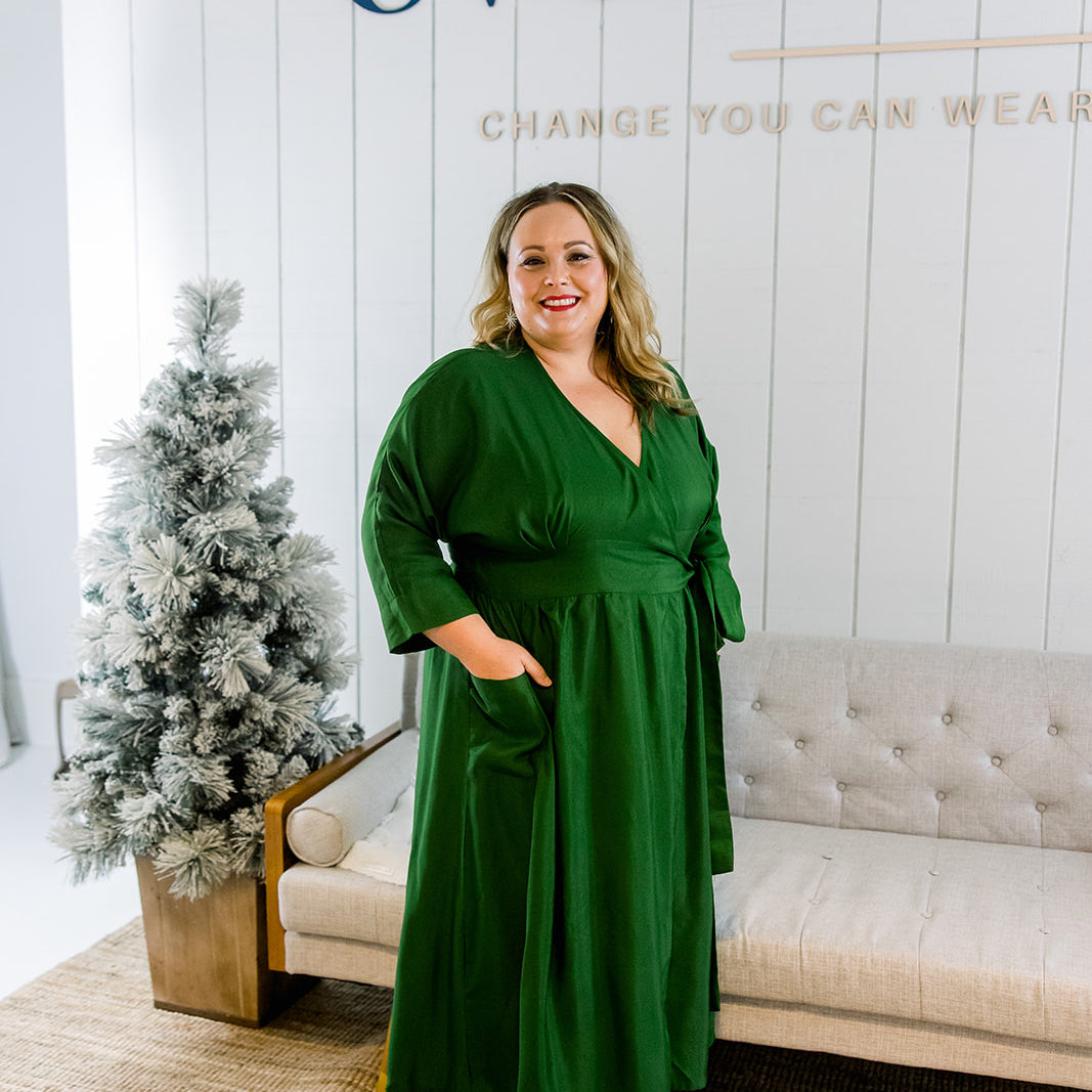 Wrap Around Party Dress