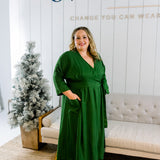 Wrap Around Party Dress