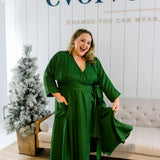 Wrap Around Party Dress