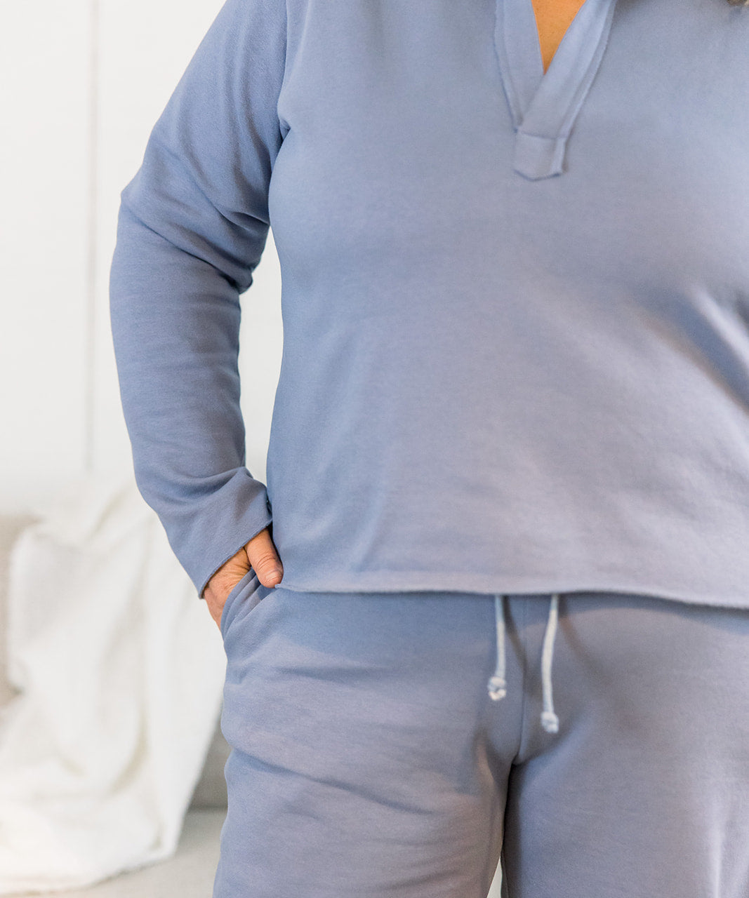 Raw Hem - Colonial Blue