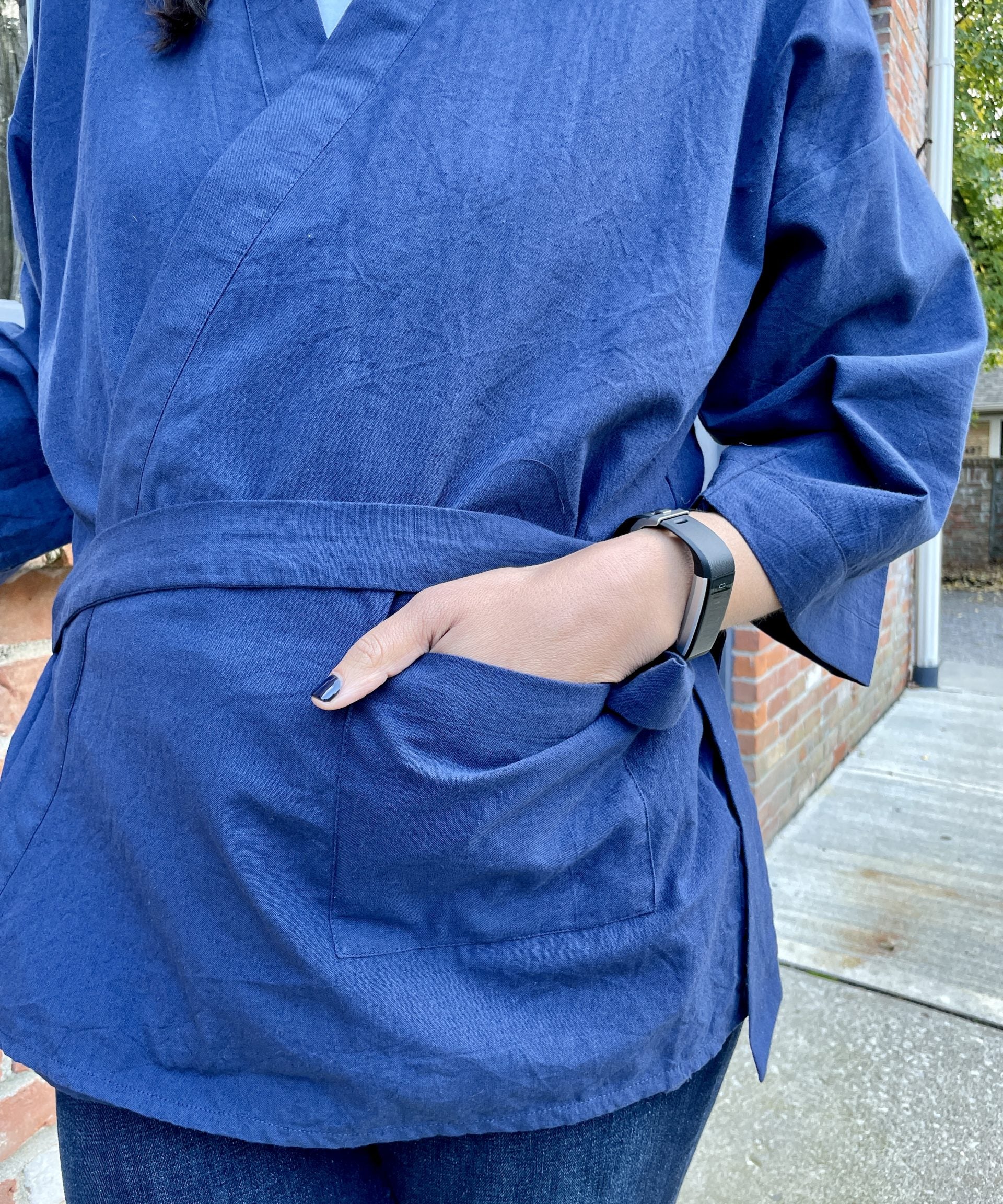 Kimono Jacket - Navy