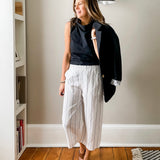 Sleeveless Mock Neck - Black