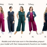 Sleeveless Woven Jumpsuit